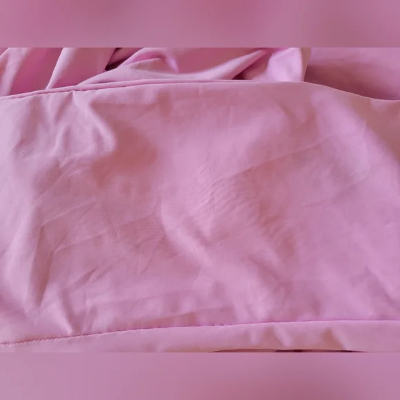 Light Bubblegum Pink Flare Lounge Set Size S Matching Set - Picture 5 of 7